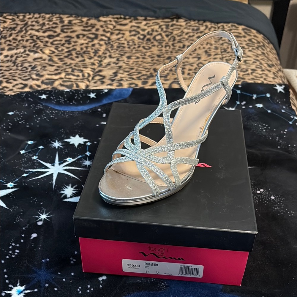 Touch of Nina strap elegant heels
